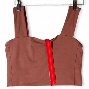 NWT Left On Friday Women’s Frame Top Desert Rose Athletic Tank Top Small